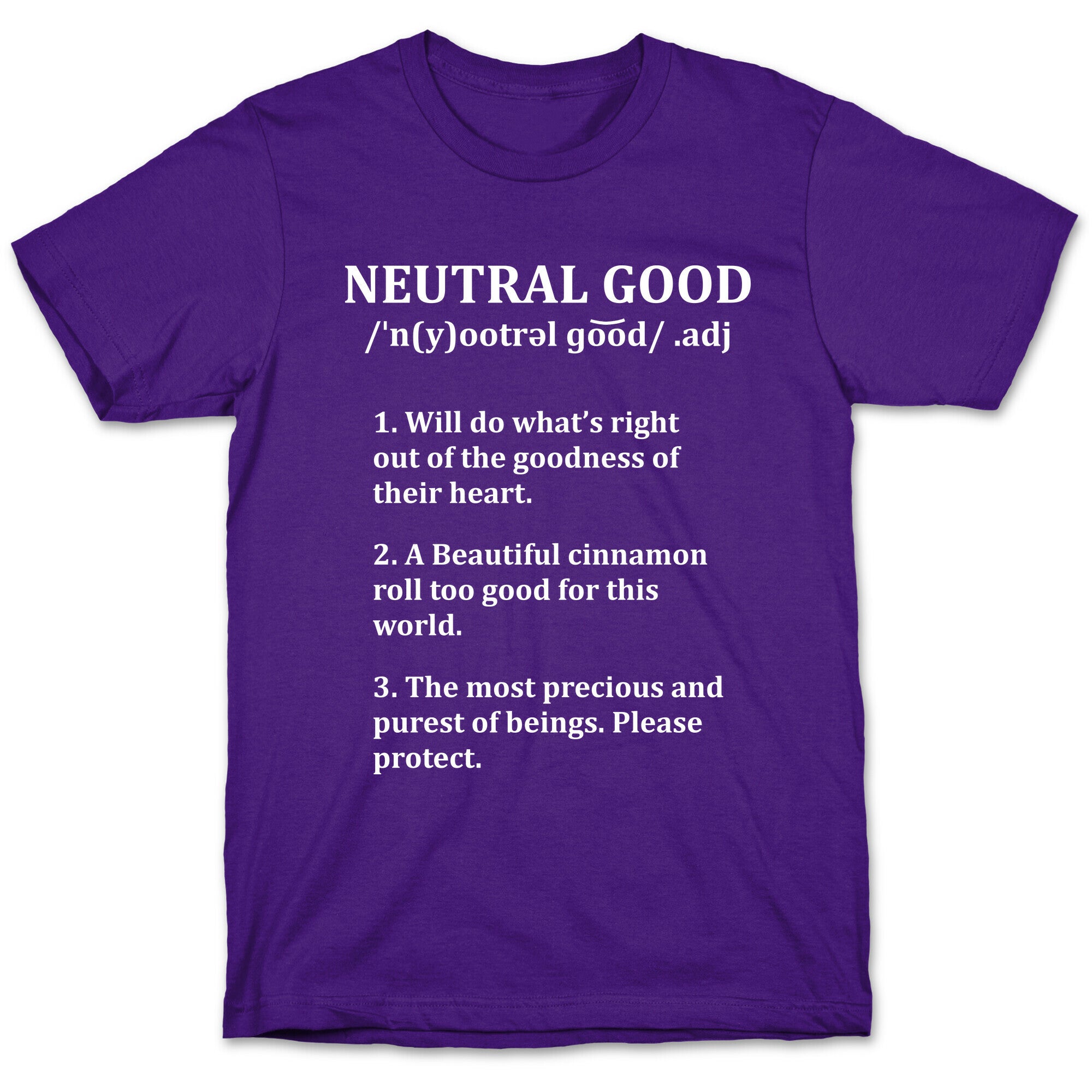 Neutral Good Definition T-Shirt